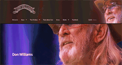 Desktop Screenshot of don-williams.com